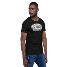 Load image into Gallery viewer, CannaBuzz emblem Logo Short-Sleeve Unisex T-Shirt