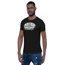 Load image into Gallery viewer, CannaBuzz emblem Logo Short-Sleeve Unisex T-Shirt