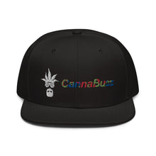 Load image into Gallery viewer, CannaBuzz Beard Color Logo Snapback Hat