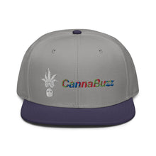 Load image into Gallery viewer, CannaBuzz Beard Color Logo Snapback Hat