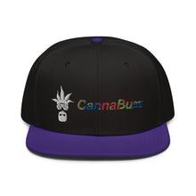 Load image into Gallery viewer, CannaBuzz Beard Color Logo Snapback Hat