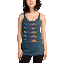 Load image into Gallery viewer, CannaBuzz Repeat Women's Racerback Tank