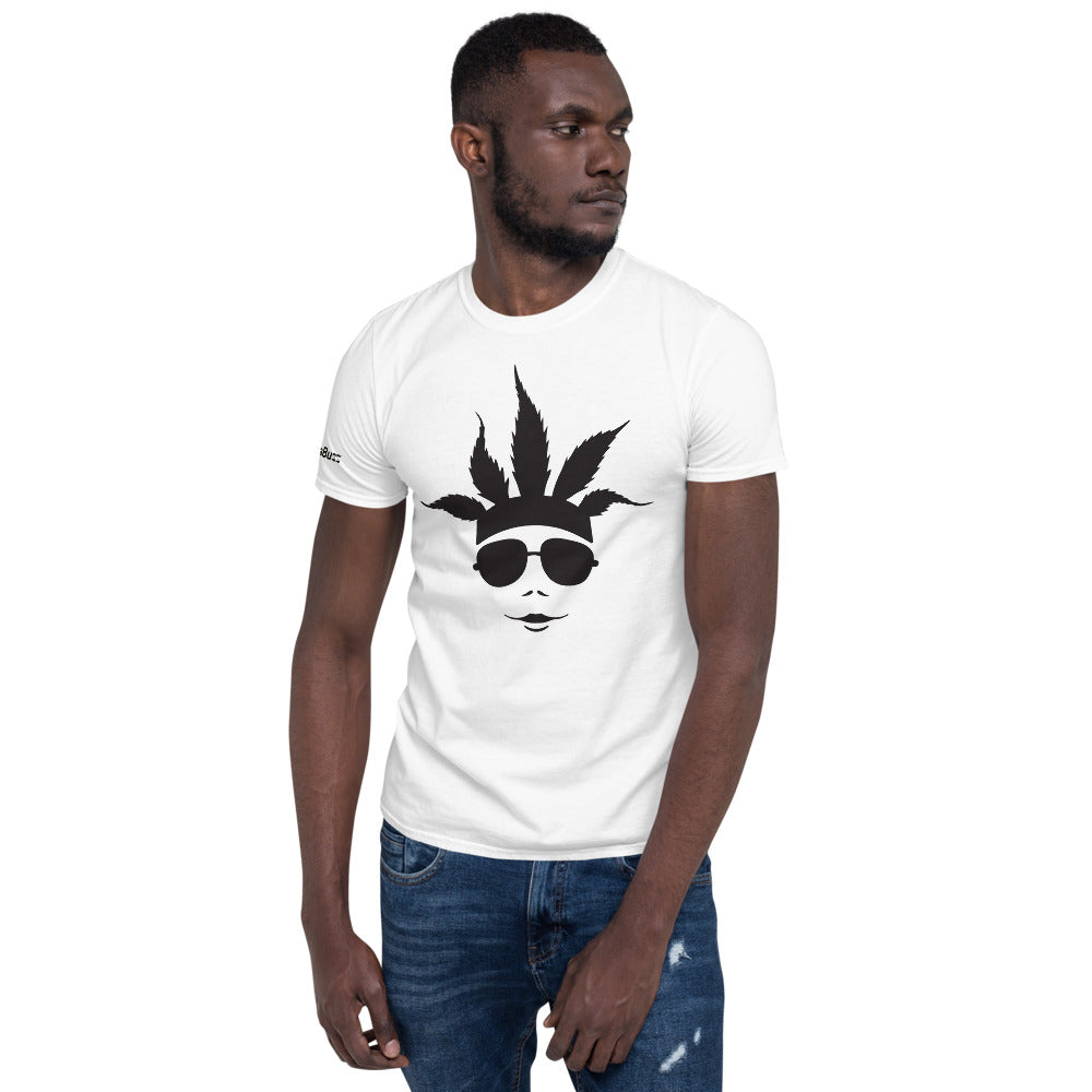 CannaBuzz Face - Short-Sleeve Unisex T-Shirt