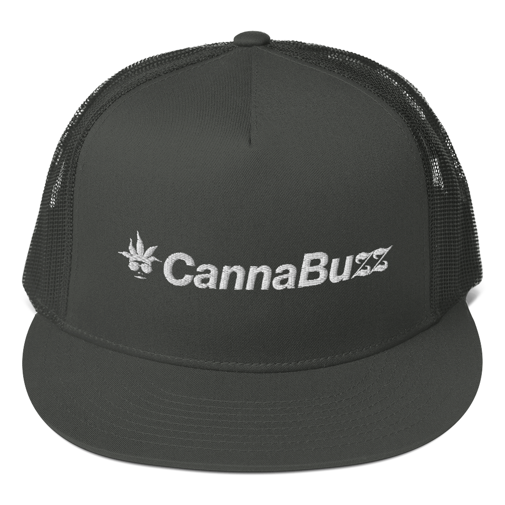 CannaBuzz Mesh Back Snapback (Largest Hat!)