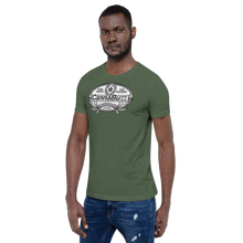 Load image into Gallery viewer, CannaBuzz emblem Logo Short-Sleeve Unisex T-Shirt
