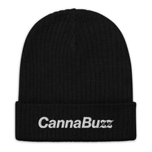 Load image into Gallery viewer, CannaBuzz Recycled cuffed beanie
