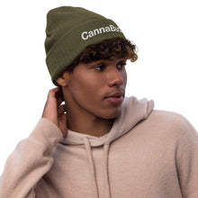 Load image into Gallery viewer, CannaBuzz Recycled cuffed beanie
