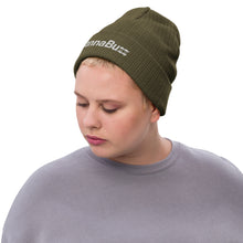 Load image into Gallery viewer, CannaBuzz Recycled cuffed beanie
