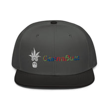 Load image into Gallery viewer, CannaBuzz Beard Color Logo Snapback Hat
