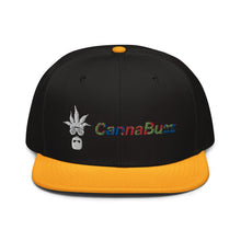 Load image into Gallery viewer, CannaBuzz Beard Color Logo Snapback Hat
