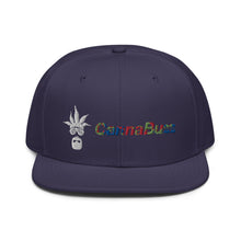 Load image into Gallery viewer, CannaBuzz Beard Color Logo Snapback Hat
