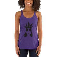 Load image into Gallery viewer, CannaBuzz Face Women&#39;s Racerback Tank
