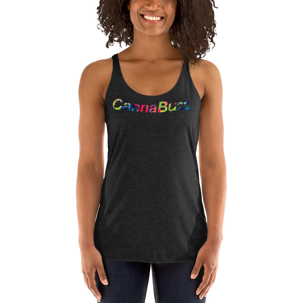 CannaBuzz Women's Racerback Tank
