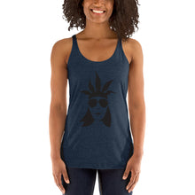 Load image into Gallery viewer, CannaBuzz Face Women&#39;s Racerback Tank
