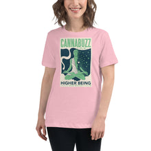 Load image into Gallery viewer, CannaBuzz Higher Being - Relaxed Women&#39;s T-Shirt w/Shipping included
